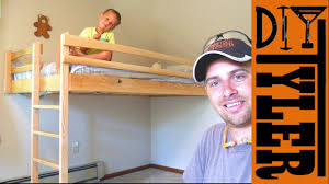 The cubbie shef diy set with slide plan. 40 Ash Loft Bed Save Space And Money Youtube