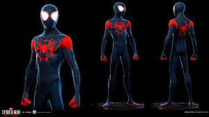 Artstation Spider Man Miles Morales Into The Spider Verse Suit Colton Orr Miles Spiderman Miles Morales Miles Morales Spiderman
