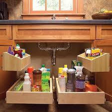 How To Build Pull Out Under Sink Storage Trays For Your Kitchen In 2020 Diy Kitchen Storage Kitchen Sink Storage Kitchen Remodel Small