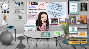 Bitmoji Classroom Filled W Links Fun 100 Editable Distance Remote Learning Virtual Field Trip In 2020 Canvas Learning Classroom Teacher Picture
