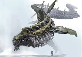 Artstation Avengers 2012 Chitauri Leviathan Rough Concept Aaron Mcbride Robot Concept Art Alien Concept Art Leviathan