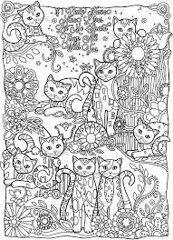 Cat Coloring Pages For Adults Best Coloring Pages For Kids