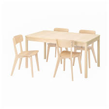 Ronninge Lisabo Tavolo E 4 Sedie Betulla Frassino Ikea Svizzera In 2020 Ikea Dining Sets Ikea Dining Chair
