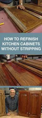 How To Refinish Kitchen Cabinets Without Stripping Refinish Kitchen Cabinets Refinished Kitchen Cabinets