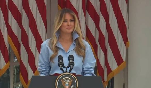 #NEW! First Lady Melania’s full remarks from this afternoon at the  “Fostering The Future” announcement. ♥️🇺🇸💙, (August 20, 2026), @flotus  @melaniatrump @firstladyoffice @whitehouse , ...