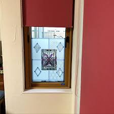 リビング 100均 マスキングテープ セリア ガラスシート などのインテリア実例 2019 02 05 17 19 22 roomclip ルームクリップ インテリア 実例 インテリア 家の窓