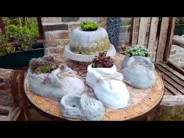 Garten beton deko for sale, lieferung an abholstation eur lieferung an abholstation eur preisvorschlag. Beton Diy Pflanz Schuh Garten Deko Youtube