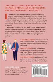 If you are in a serious relationship that might soon lead to marriage, here are a few questions you will want to ask your partner before running off to city hall. The Couple S Quiz Book 350 Fun Questions To Energize Your Relationship Munoz Alicia Amazon Com Mx Libros