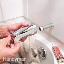 Okay, back to the installation. How To Replace A Bathtub Spout Home Repairs Faucet Repair Diy Home Improvement