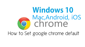 Hit on the done command button. How To Make Google Chrome A Default Browser On Windows And Phones