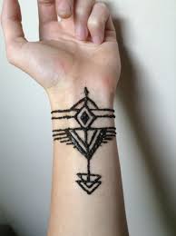 Tribal Print Henna Tattoo Design Henna Tattoo Designs Henna Tattoo Tattoos