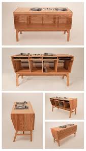pin by jenya on inspiration vinyl record furniture dj room turntable furniture