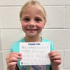 thanksCCSD gives students the opportunity to share how a teacher or other  staff member has made a positive difference in their life! Here's one from  Liberty ES first-grader Lakelyn Archer to teacher