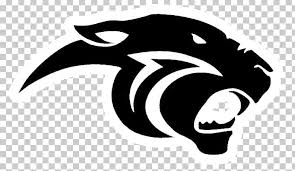 Black panther logo png hd quality resolution: Thonon Black Panthers Logo Png Clipart Black And White Black Panther Blak Carnivoran Clip Art Free