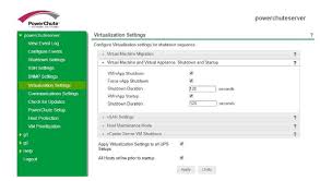 Powerchute network shutdown works in conjunction with the apc ups network management card to protect your physical and virtual it environment from threats to it availability. Integration Powerchute Network Shutdown With Vmware Settlersoman A Settler In The Sddc World