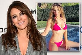 Select from premium elizabeth hurley of the highest quality. Elizabeth Hurley Claims She Would Never Wear Bikini In Public Because Of Her Age Mirror Online