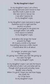In my daughter's eyes lyrics. 450 Songs My Heart Loves Ideas In 2021 Songs Music Lyrics Lyrics