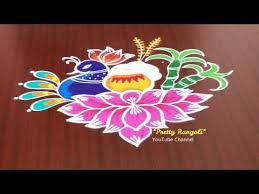 Pongal Pot Rangoli With 7 4 Middle Dots Bhogi Sankranthi Kudala Muggulu Pot Kolam 563 Youtube Pattern Design Drawing Rangoli Border Designs Rangoli Designs