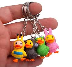 Porte Cles Canard Deguise Porte Cle Canard Grenouille Verte