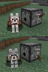 I'm trying to use a command block to make an armor dispenser that places the armor in the specific slot i have /replaceitem entity @p. Wolf Armor And Storage Mod For Minecraft 1 17 1 1 16 5