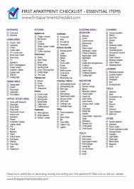 Nice Standardized Home Furniture Checklist This Site Apartment Checklist First Apartment Checklist First Apartment