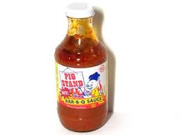 Bbq mop sauce combine beer, vinegar, oil, worcestershire, chiles, peppercorns, garlic, thyme, bay leaf and 1/2 cup water in a saucepan over low heat. Pig Stand Hot Bar B Q Sauce Cajunwholesale
