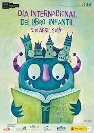 Imprimir material didáctico infantil del día internacional del libro para niños en el aula de la escuela el día 23 de abril. Dia Internacional De Libro Infantil Libro Infantil Feria De Libros Ilustracion De Libros Para Ninos
