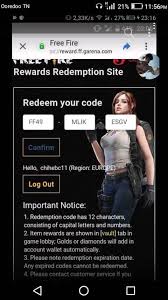 Paste the redeem code and click confirm. Free Fire Gost Posts Facebook
