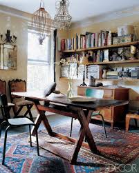 I Like The Big Writing Table And Warm Tones Need A Spot To Write That Isn T Where The Computer Is Interior Home Decor