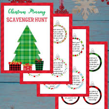 Scavenger hunt riddles for kids and teens can be guaranteed fun anytime, anywhere especially with these great scavenger hunt riddles. Free Printable Christmas Scavenger Hunt Riddles