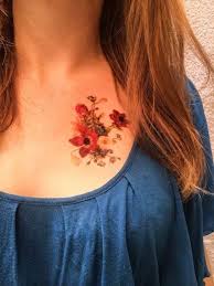 See a recent post on tumblr from @quentindouchetphotographie about coquelicot. Tatouage Fleur 50 Photos Et Idees Geniales
