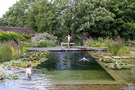 Water World A Natural Swimming Pool Lily Pads Included Gardenista Swimming Pond Natural Swimming Pools Swimming Pool Pond