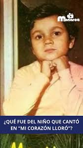 Muchos recuerdan con emoción la canción “Mi Corazón Lloró” de King Clave  @kingclaveoficial lanzada en 1975, en la que una tierna voz infantil  acompaña al cantante. Ese niño se llama Martín Rodríguez y ...