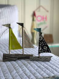 Liebling Segelboot Girlande Perfekt Fur Ihr Strandhaus Veranda Ausflug Oder Kinderzimmer Gemacht Um Mit Ihrer Wahl Der Farbgebun Driftwood Sailboat Garland