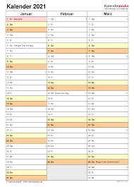 Kalender 2021 kostenlos downloaden und ausdrucken. Kalender 2021 Zum Ausdrucken Als Pdf 19 Vorlagen Kostenlos