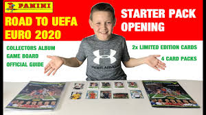 Starter pack zur panini euro 2020 adrenalyn xl trading card serie mit folgendem inhalt: Panini Road To Uefa Euro 2020 Starter Pack Opening Collectors Album 4 Packs 2x Limited Edition Youtube