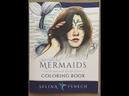 Fantasy coloring books for adults app with an easy tap to fill function and all the color shades to choose from for preschool kids and children. Mythical Mermaids Fantasy Adult Coloring Book Fantasy Coloring By Selina Volume 8 Flip Through Youtube
