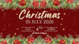 Christmas In July at Club Lithgow 2026