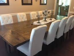A farmhouse table is the perfect finishing piece for a rustic dining room. Rustic Dining Room Table Reveal Large Dining Room Table Dining Room Table Large Dining Room