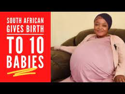 It appeared to be the first time on record that a woman had given birth to nine surviving babies at once. C0wm4guk1wsgbm