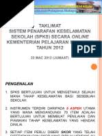 Pengendalian supervisi oleh pengawas se Sistem Penarafan Keselamatan Sekolah