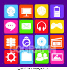 102 9 icon location locate. Eps Illustration Computer Desktop Icon Vector Clipart Gg68703559 Gograph