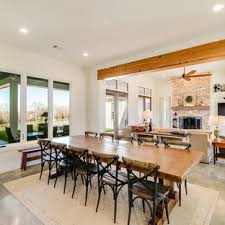 Your fireplace stock images are ready. 75 Beautiful Dining Room With A Brick Fireplace Pictures Ideas December 2020 Houzz