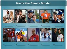 Sports Movies Trivia Picture Round Sports Movies Quiz Picture Round Trivia Night Questions Sports Movie Movie Facts