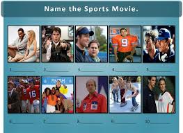 Read on for some hilarious trivia questions that will make your brain and your funny bone work overtime. Sports Movies Trivia Picture Round Sports Movies Quiz Picture Round Funny Sports Pictures Sports Movie Sports Humor