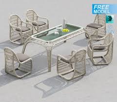 3d Higold Fox Table Chair Free Download 3d Model Table And Chairs Outdoor Furniture Sets