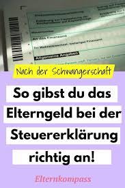 so gibst du das elterngeld bei der steuererklarung richtig an elterngeld eltern gluckwunsche zur geburt