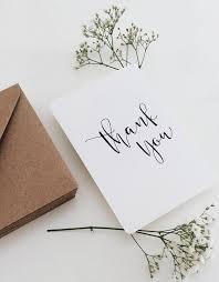 Thank You Cards Pack Iris Wedding Thank You Cards Etsy Thank You Postcards Thank You Card Design Calligraphy Cards