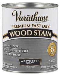 Gel stain can be recoated after eight to ten hours and completely dries in 24. Varathane Premium Fast Dry Interior Oil Base Wood Stain 1 Qt At Menards