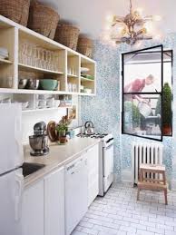 Small Kitchen Storage Put Baskets Above The Cabinets Above Kitchen Cabinets Diy Kitchen Remodel Small Kitchen Storage